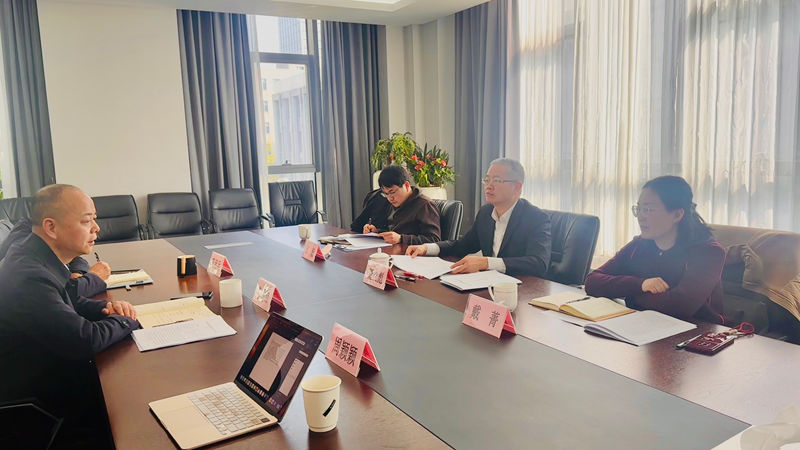 省供銷(xiāo)社黨委委員、理事會(huì)副主任董益彪帶隊(duì)到浙江農(nóng)合集團(tuán)調(diào)研