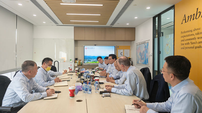 惠多利同雅苒國際開展會(huì)晤交流